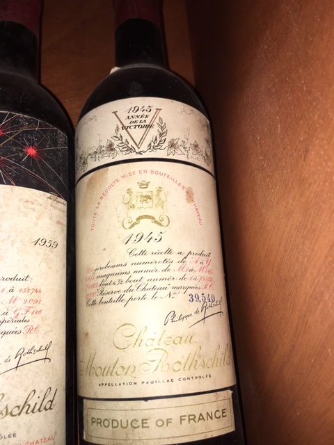 Mouton Rothschild 1945 Victory