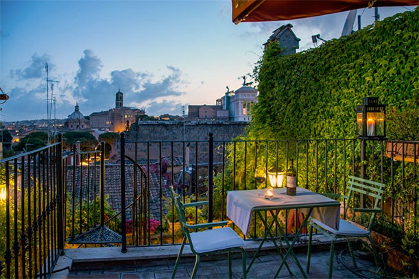 Neues Romantik-Hotel in Rom | The Inn at The Roman Forum 