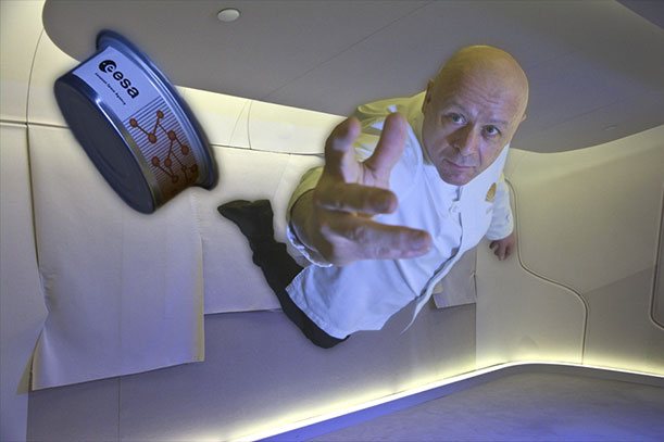 Sterneküche für die Raumfahrt | Thierry Marx kreiert Menü für ISS, Foto © Gabriel Otero