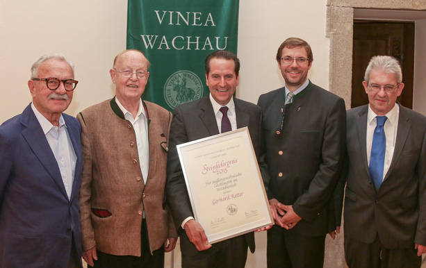 Prof. Michael Reinartz, Dr. Helmut Romé, Gerhard Retter, Emmerich H. Knoll, Dr. Josef Obermaier, Foto © Salomon