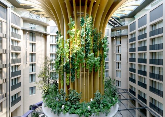 Living Tree“-Konzept im Radisson Collection Hotel im Berliner DomAquarée - Foto: Union Investment 
