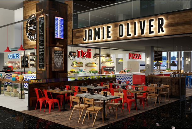 Jamie Oliver &amp; Tim Mälzer heben ab | Restaurants auf Düsseldorfer Flughafen 