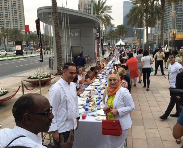 Manal Al Alem, Queen of the Arabian Kitchen, dubai long table, Dubai Restaurant Week, 
