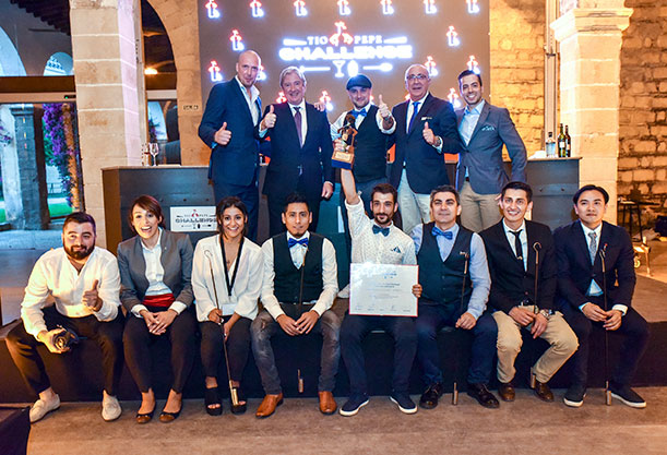 Finalisten und Jury der Tío Pepe Challenge 2017