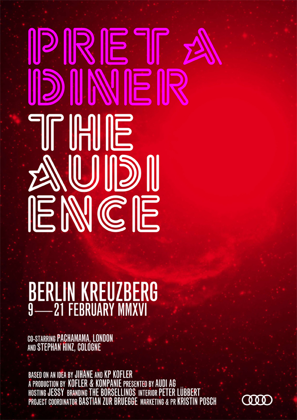 Kofler &amp; PRET A DINER | Berlinale mit Restaurant Pachamama