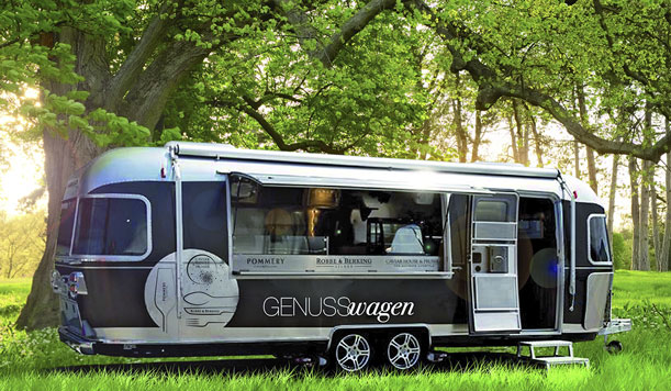 GENUSSwagen auf Tour, Foto © Pommery / Caviar House &amp; Prunier / Robbe &amp; Berking