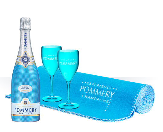 Champagne Pommery | Royal Blue Sky Picknick-Set