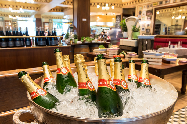 Champagnerbrunch im Ritz-Carlton Berlin, Foto © Frank Peters