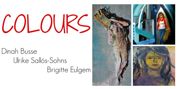 Vernissage mit Dinah Busse, Ulrike Sallós-Sohns und Brigitte Eulgem am 16. Juli um 18 Uhr in der Bar F37