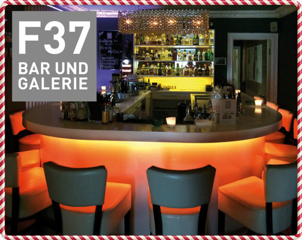 Buy one - Get two: Die Bar &amp; Galerie F37 feiert ihr 3-jähriges Bestehen 