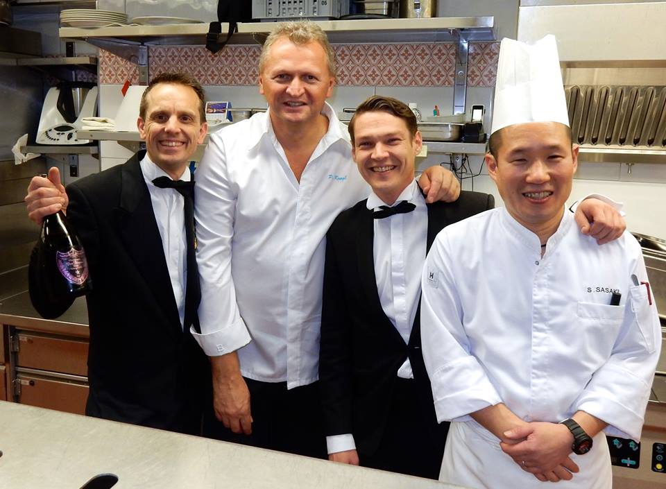 Restaurant Cheval Blanc: Küchenchef Peter Knogl und sein Team im Grand Hotel Les Trois Rois