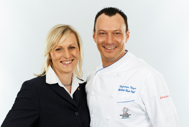 Katja Kunze und Benjamin Unger, Foto: Jeunes Restaurateurs