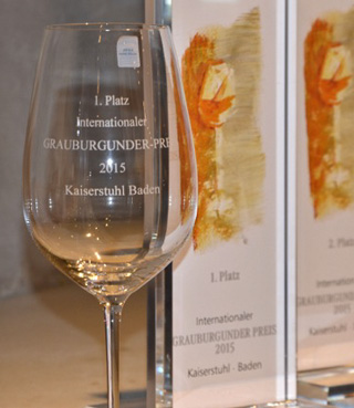 Prämierung in Südtirol | Internationaler Grauburgunder-Preis 2015