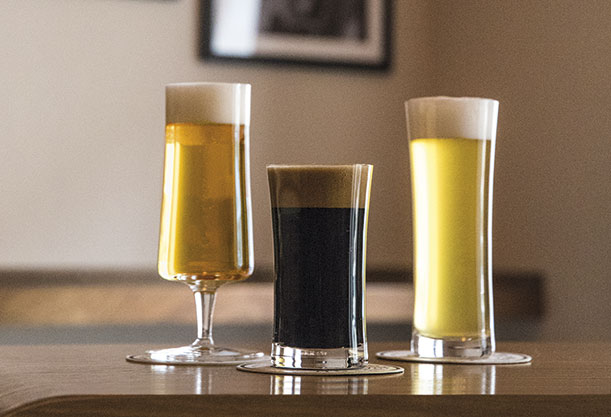 Drei neue, handliche Größen für Pils, Kölsch/German Lager und Alt/Pale Ale ergänzen die Kollektion Beer Basic. 