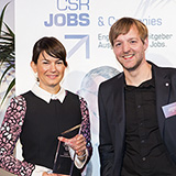 CSR Jobs Award - Edith Gerhardt und Conradin von Nicolai, © Marc Thürbach