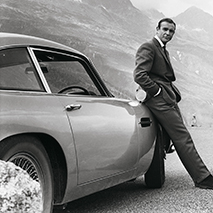 James Bonds Auto aus Goldfinger | Aston Martin baut DB5 nach, Foto © ASTON MARTIN