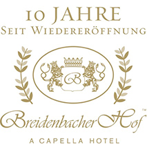 Hotel Breidenbacher Hof | 10 Jahre seit Wiedereröffnung