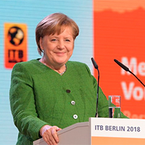 Internationale Tourismus-Börse (ITB) | Merkel eröffnet ITB, Foto © Messe Berlin