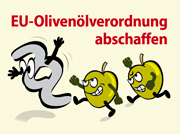 Aufruf zur Olivenöl-Petition | Gegen die EU-Olivenölverordnung