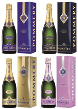 POMMERY Brut Champagner mit neuer Geschenkverpackung, Foto © POMMERY