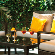 Summer Lounge Orange in der Regent Bar | Berry küsst Veuve Clicquot