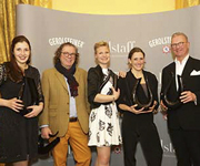 Falstaff Wein Trophy 2016-Gewinner Victoria Lergenmueller, Ernie Loosen, Nina Mann, Theresa Breuer, Peter Jakob Kuehn, Fotos © Alois Mueller / falstaff