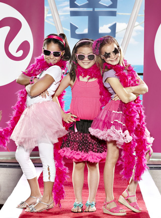barbie girls, Foto Royal Caribbean International