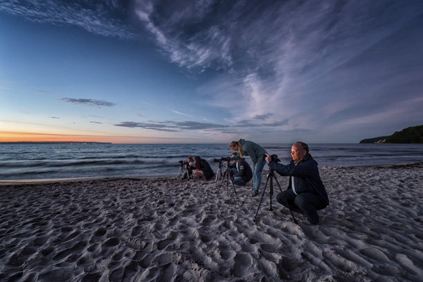 Binz Foto-Workshop für Hobbyfotografen: Shooting mit den weißen Villen, Foto: Mirko Boy