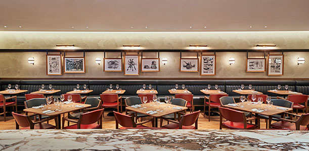 Feuergrill-Restaurant im COMO Metropolitan London Hotel | Gridiron by COMO
