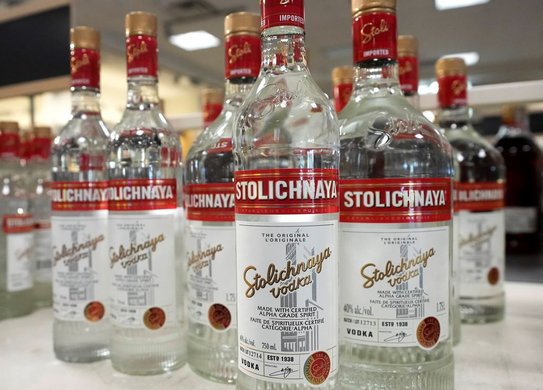 Wodka Stolichnaya Foto: IMAGO / ZUMA Press