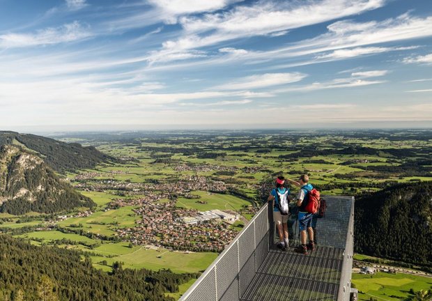 Aussichtssteg am Breitenberg © Pfronten Tourismus, Simon Toplak