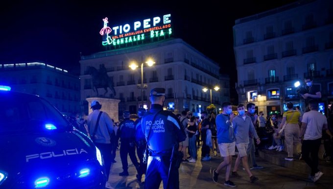 Madrid Puerta del Sol Foto: IMAGO / Agencia EFE 