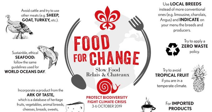 Relais & Châteaux und Slow Food starten Food for Change 