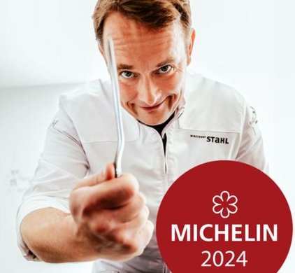 Winzer Christian Stahl wird vom Michelin für sein Restaurant Winzerhof Stahl mit 1 Stern ausgezeichnet - Foto: frogfisherphotographer