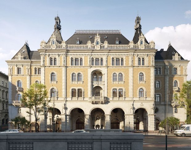 Im ikonischen Drechsler-Palast verspricht das neue W Budapest visionäres Design und vielfältige Gastronomie © Marriott International