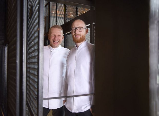 Matthias Gleiß und Christopher Jäger Foto: Restaurant VOLT 