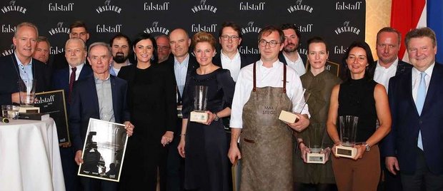 Die Sieger aus dem Falstaff Restaurantguide 2020 © APA Fotoservice / Ludwig Schedl