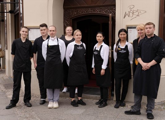 Das Team der Ganymed Brasserie © Selina Schrader