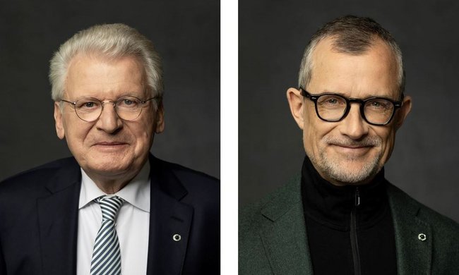 Bilden die neue Führungsspitze der Steigenberger Hotels AG: Prof. Dr. Wilhelm Bender (links) und Oliver Bonke (rechts) / Bildquelle: Steigenberger Hotels AG/Jana Kay 