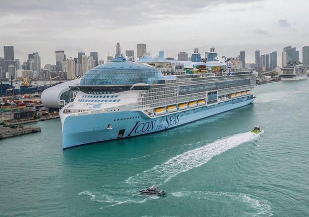 Icon of the Seas in Miami - Foto: IMAGO / ZUMA Wire