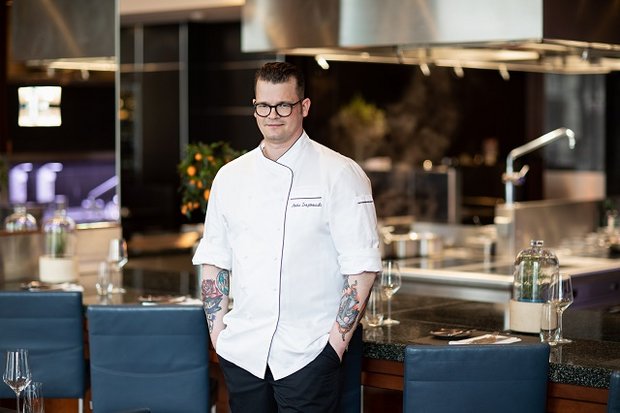André Trojanowski ist Executive Chef für die kulinarischen Bereiche des Berlin Marriott Hotels 