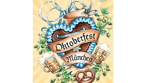 Oktoberfest-Plakat 2021 Pressefoto:  muenchen.de