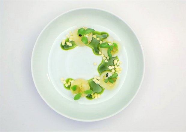 Veganes Lunch-und Abendmenü im Berliner Restaurant Tim Raue 
