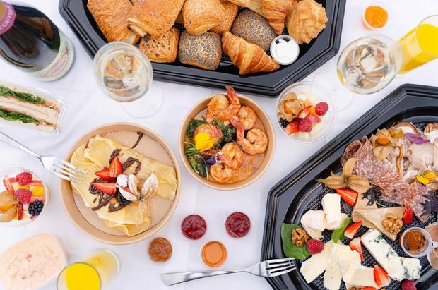 Ganymed Brasserie - Das Frühstück als Picknickversion  © Selina Schrader 