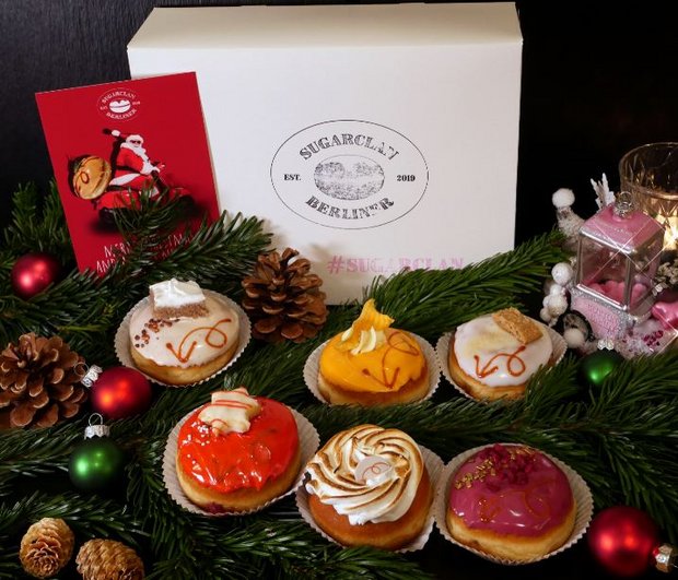Die Weihnachts-Edition - Original Berliner Pfannkuchen aus der Manufaktur Sugarclan  Fotos: Max Schröder/XAMAX
