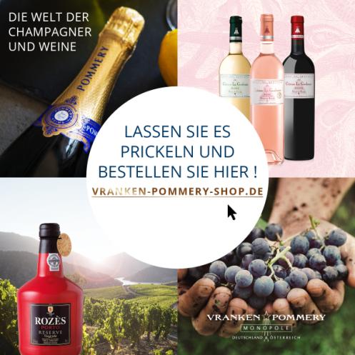 Vranken-Pommery eröffnet Online Shop | Champagner und Wein vom Hersteller