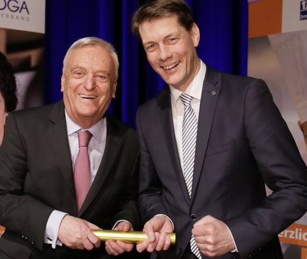 Dehoga | Neuer Präsident Guido Zöllick mit Ernst Fischer.