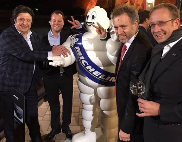 Freude und Freunde - Michelin-Verleihung in Babelsberg 2017 Foto Niko Rechenberg