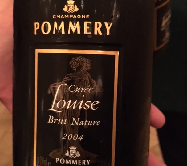 Großes Kino: Champagne Pommery Cuvée Louise Brut Nature 