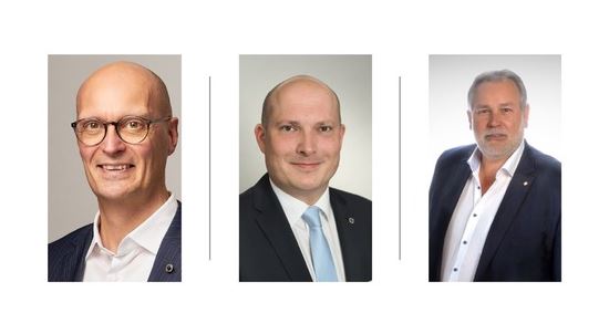Peter B. Mikkelsen, Daniel Hunger und Peter Martin übernehmen innerhalb der Steigenberger Hotels & Resorts neue Positionen / Bildquelle: Steigenberger Hotels AG 